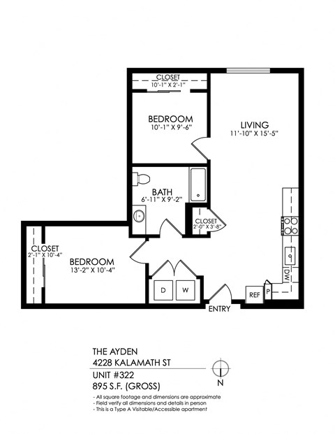 a floor plan of the floor plan with bedrooms and baths